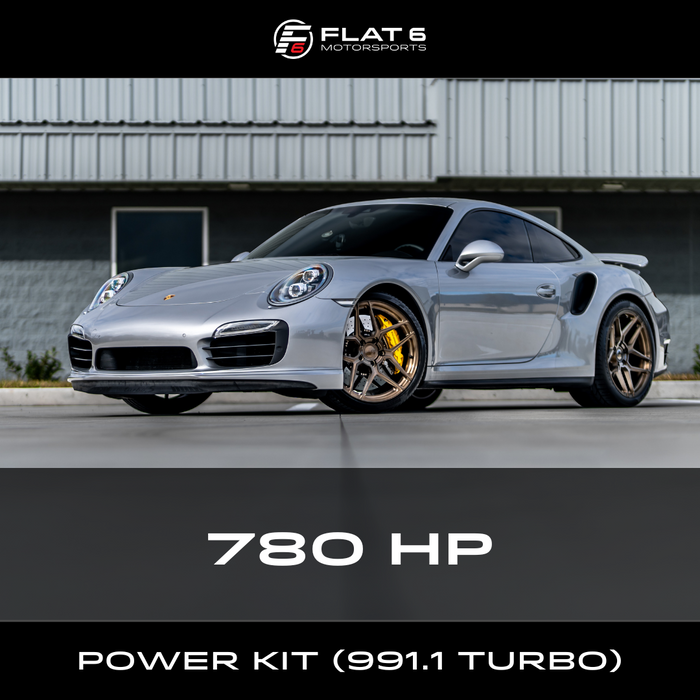 Flat 6 Motorsports - 780 HP Power Kit (991.1 Turbo)