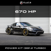 Flat 6 Motorsports - 670 HP Power Kit (991.2 Turbo)