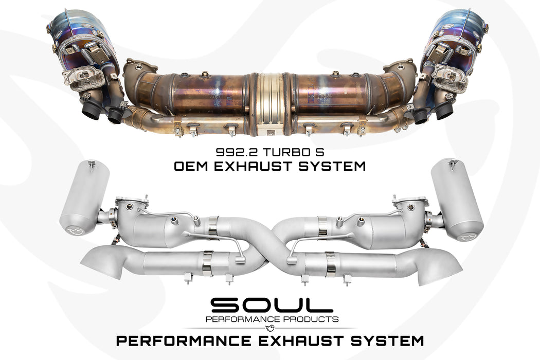 Soul Performance Products - Performance Exhaust System (992.2 Turbo)
