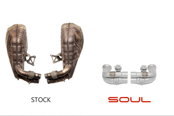 Soul Performance Products - Side Muffler Bypass Pipes (991.1 and 991.2