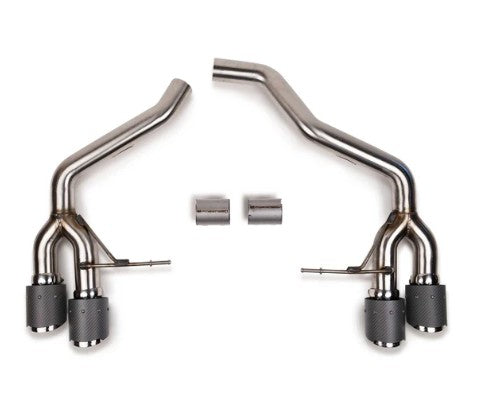 Fabspeed Rear Slip-on Sport Exhaust (Macan 2015-2025)