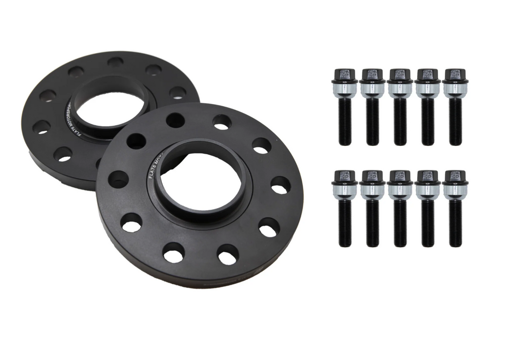 Flat 6 Motorsports - Wheel Spacer Kit with Bolts (911, Cayman, Boxster, Panamera, Cayenne)