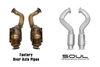 Soul Performance Products - Resonated Over Axle Pipes (718 GT4 RS)