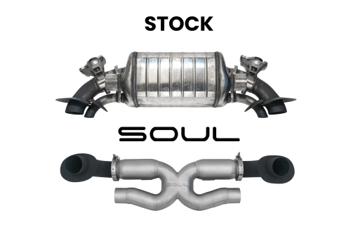 Soul Performance Products - X-Pipe Exhaust System (992.2 Carrera)