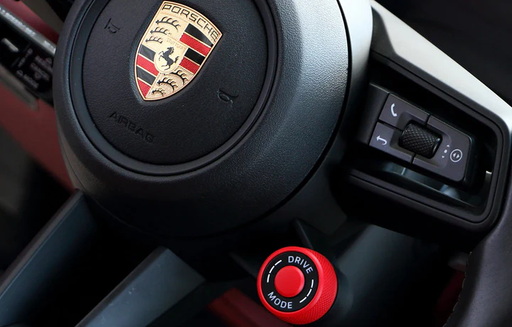 AutoTecknic Painted Drive Mode Selector Dial (Porsche) - Flat 6 Motorsports - Porsche Aftermarket Specialists