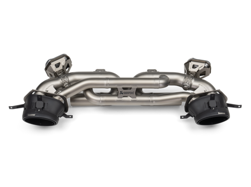 Akrapovic Slip-On Titanium Muffler (992.2 Carrera) - Flat 6 Motorsports - Porsche Aftermarket Specialists