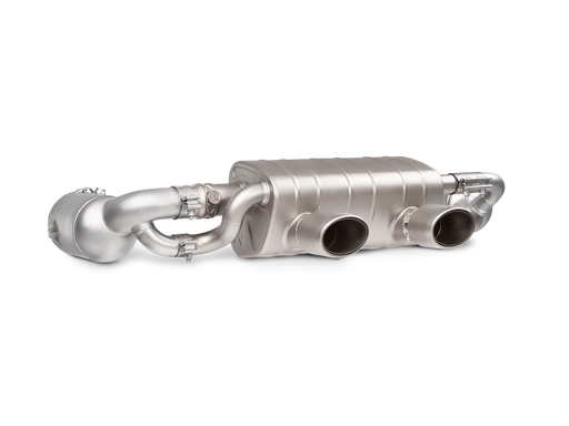 Akrapovic Slip-On Titanium Muffler (991.2 Carrera) - Flat 6 Motorsports - Porsche Aftermarket Specialists