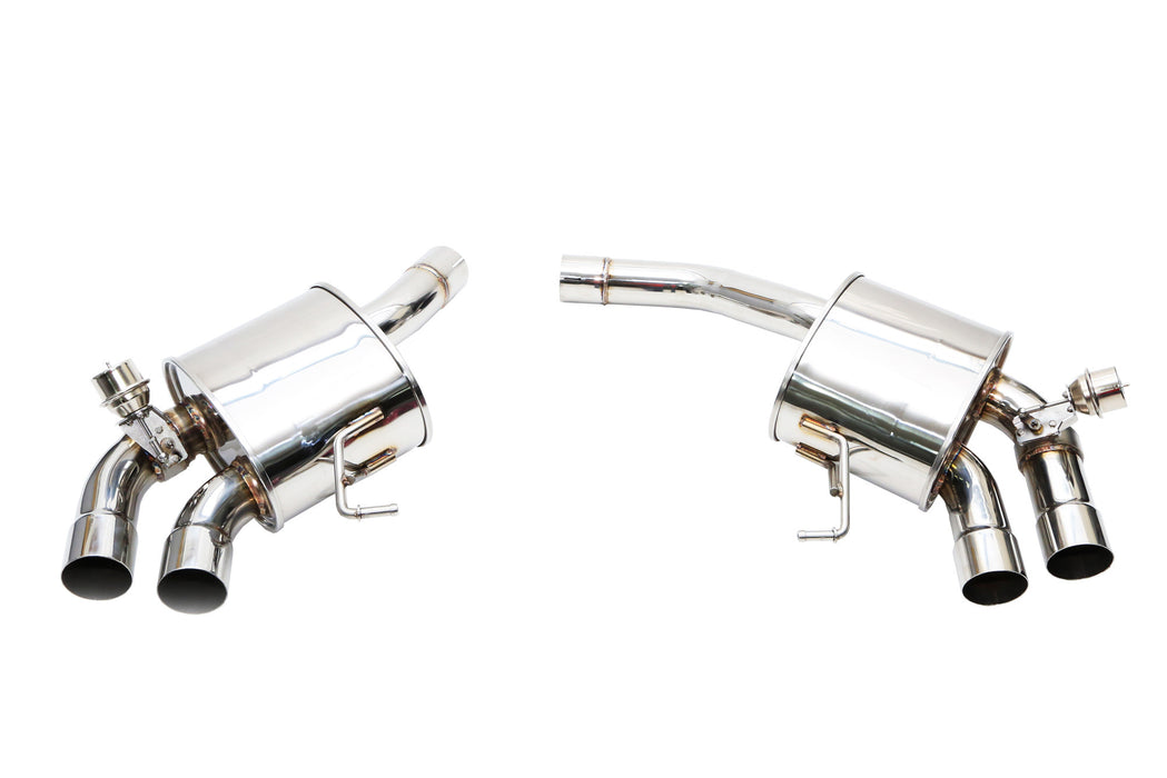iPE Valvetronic Exhaust System - X-Pipe & Mufflers (Macan 2.0L) - Flat 6 Motorsports - Porsche Aftermarket Specialists 