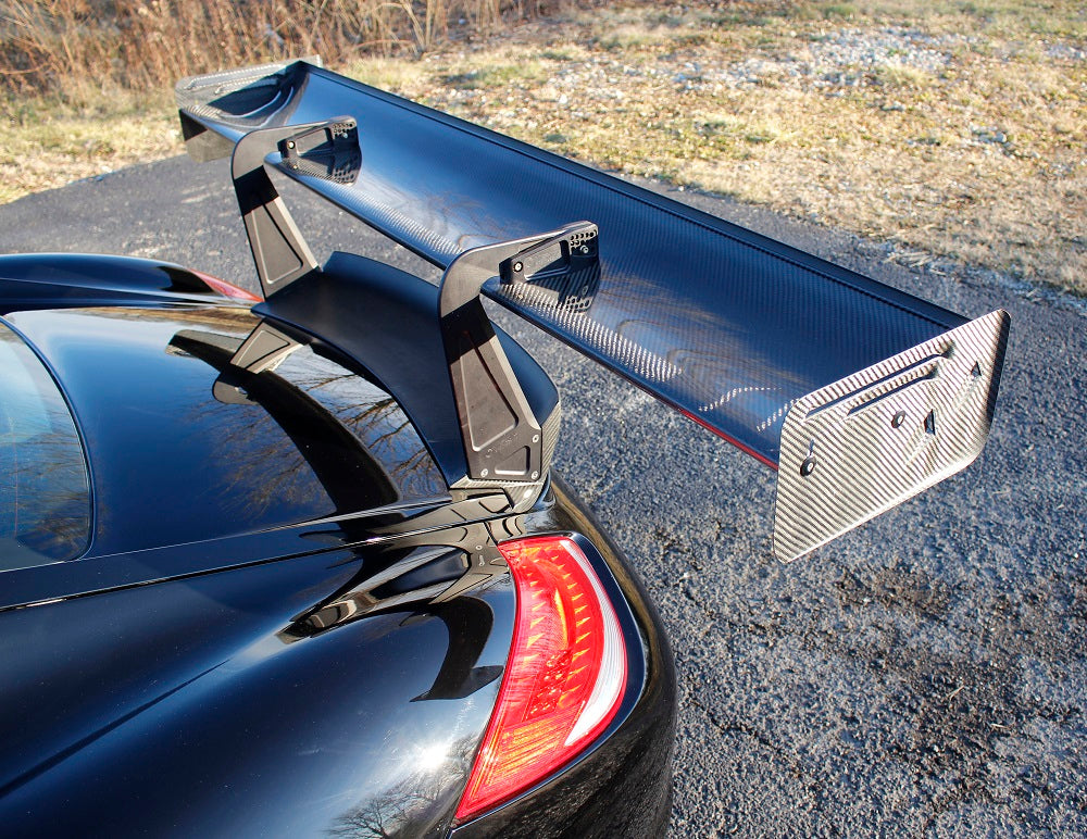 Cayman R Wing Verus Engineering - V1X Carbon Fiber Rear Wing Kit (987 Cayman)