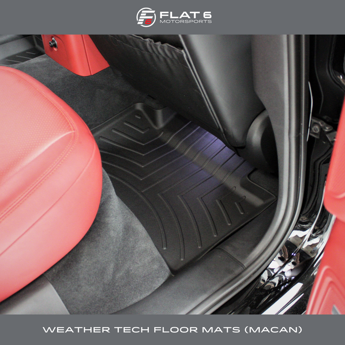WeatherTech Front & Rear Floor Liner / Floor Mats Combo (Macan)