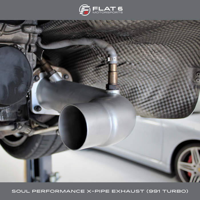 Soul Performance Products - Competition X-Pipe Exhaust System (991 Turbo)
