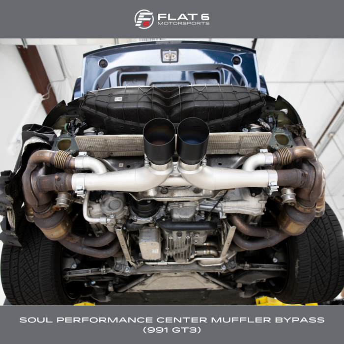 Soul Performance Products - Center Muffler Bypass (991 GT3)