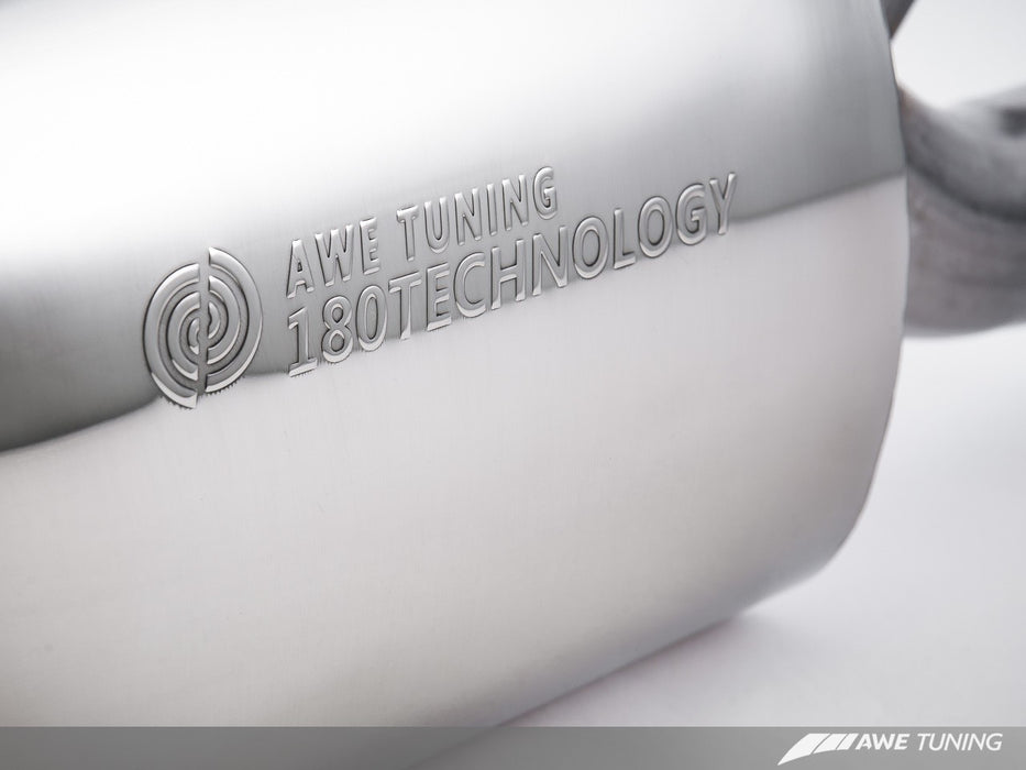 AWE Tuning Exhaust System (Panamera Turbo) - Flat 6 Motorsports - Porsche Aftermarket Specialists 