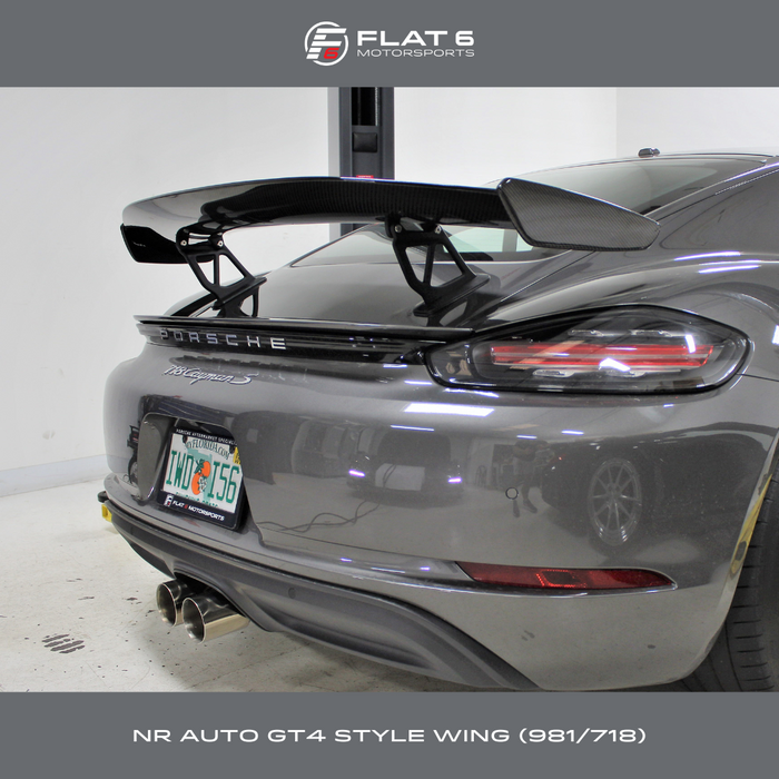NR Auto - GT4 Rear Wing (Cayman / Boxster 981)
