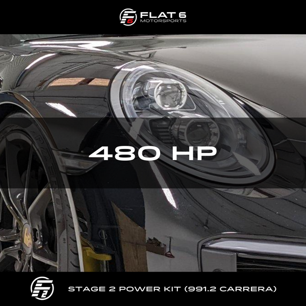 Flat 6 Motorsports - Stage 2 480HP Power Kit (991.2 Carrera)