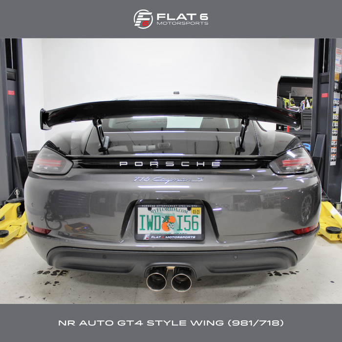 NR Auto - GT4 Rear Wing (Cayman / Boxster 981)