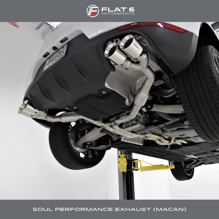 Soul Performance Products - Resonated Muffler Bypass Exhaust (Macan 2.0T)