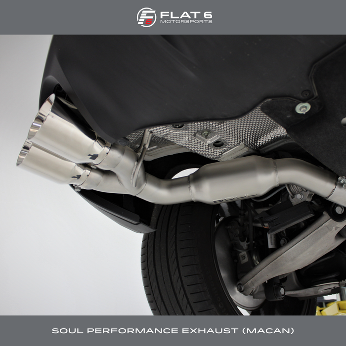 Soul Performance Products - Resonated Muffler Bypass Exhaust (Macan S / GTS / Turbo)
