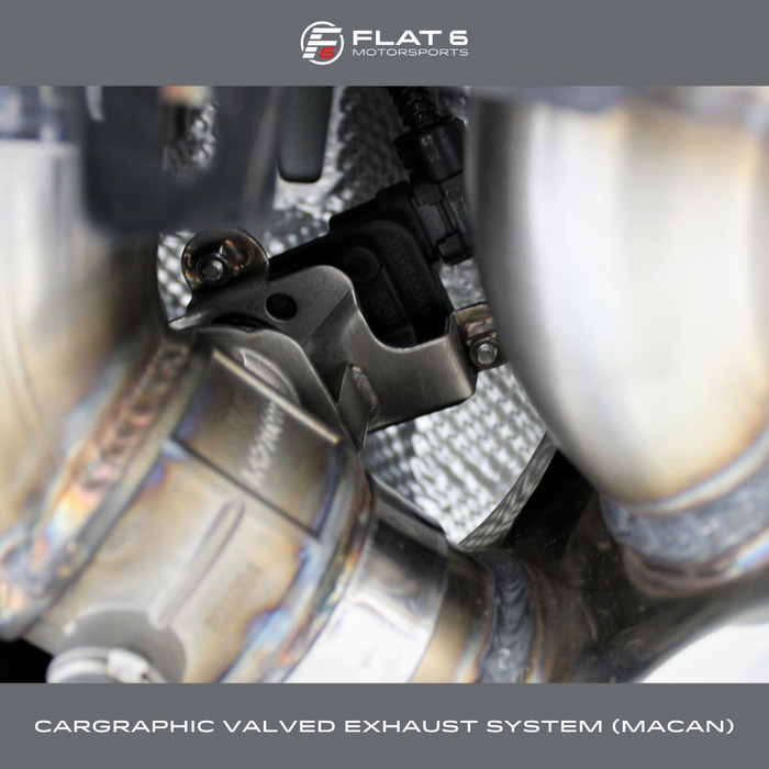Cargraphic Cat-Back Sport Valved Exhaust System (Macan S / GTS)