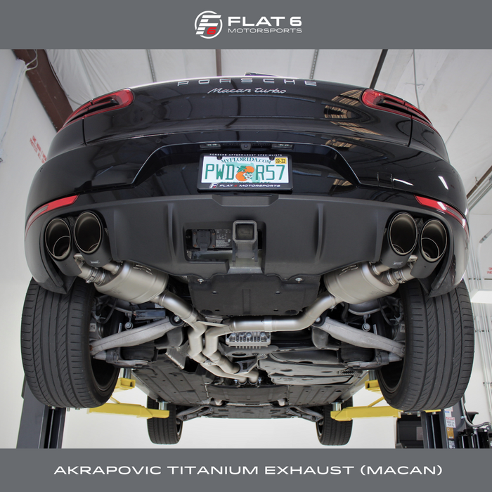 Porsche Macan Titanium Exhaust System Flat 6 Motorsports