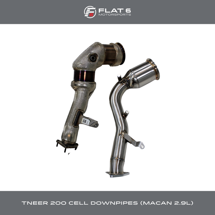 Tneer - High Flow Downpipes (Macan GTS/Turbo 95B.2)