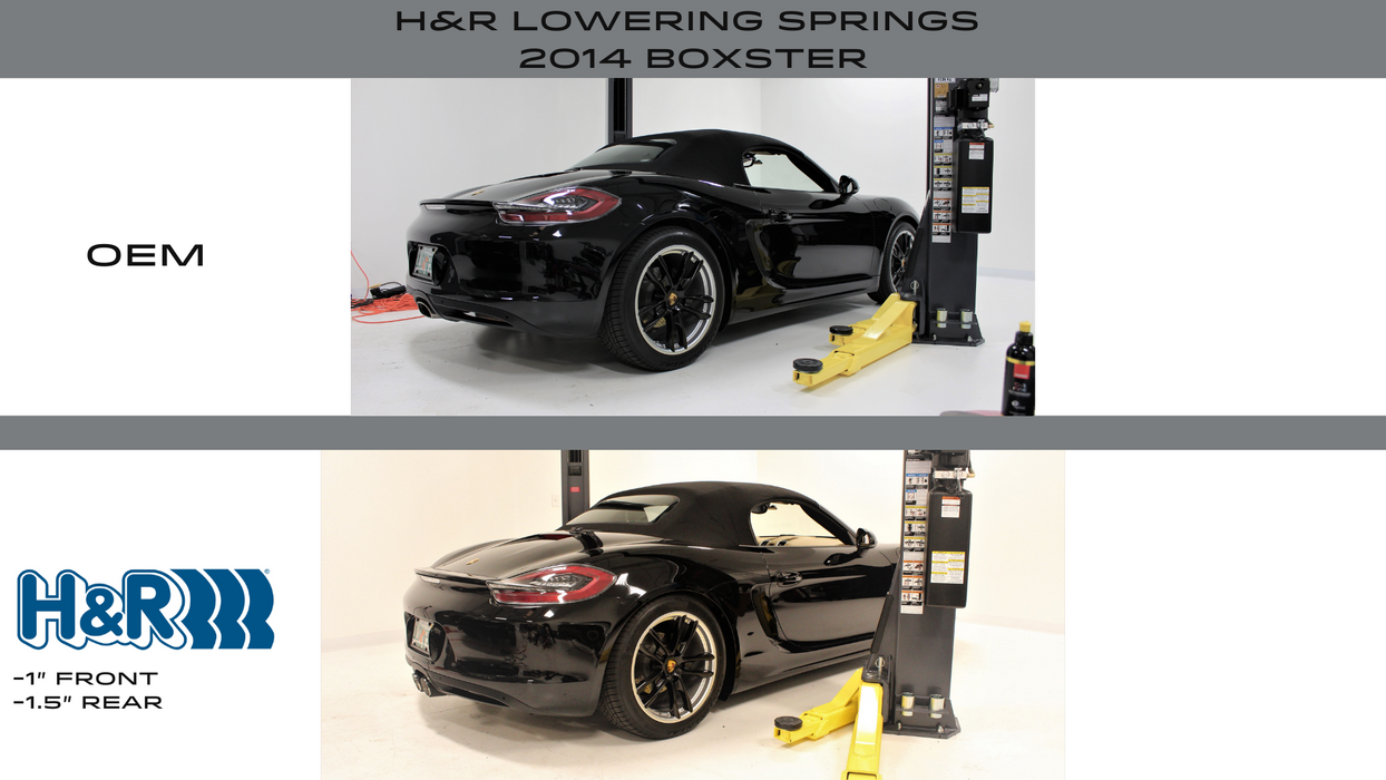 H&R Sport Springs (981 Cayman/ Boxster)