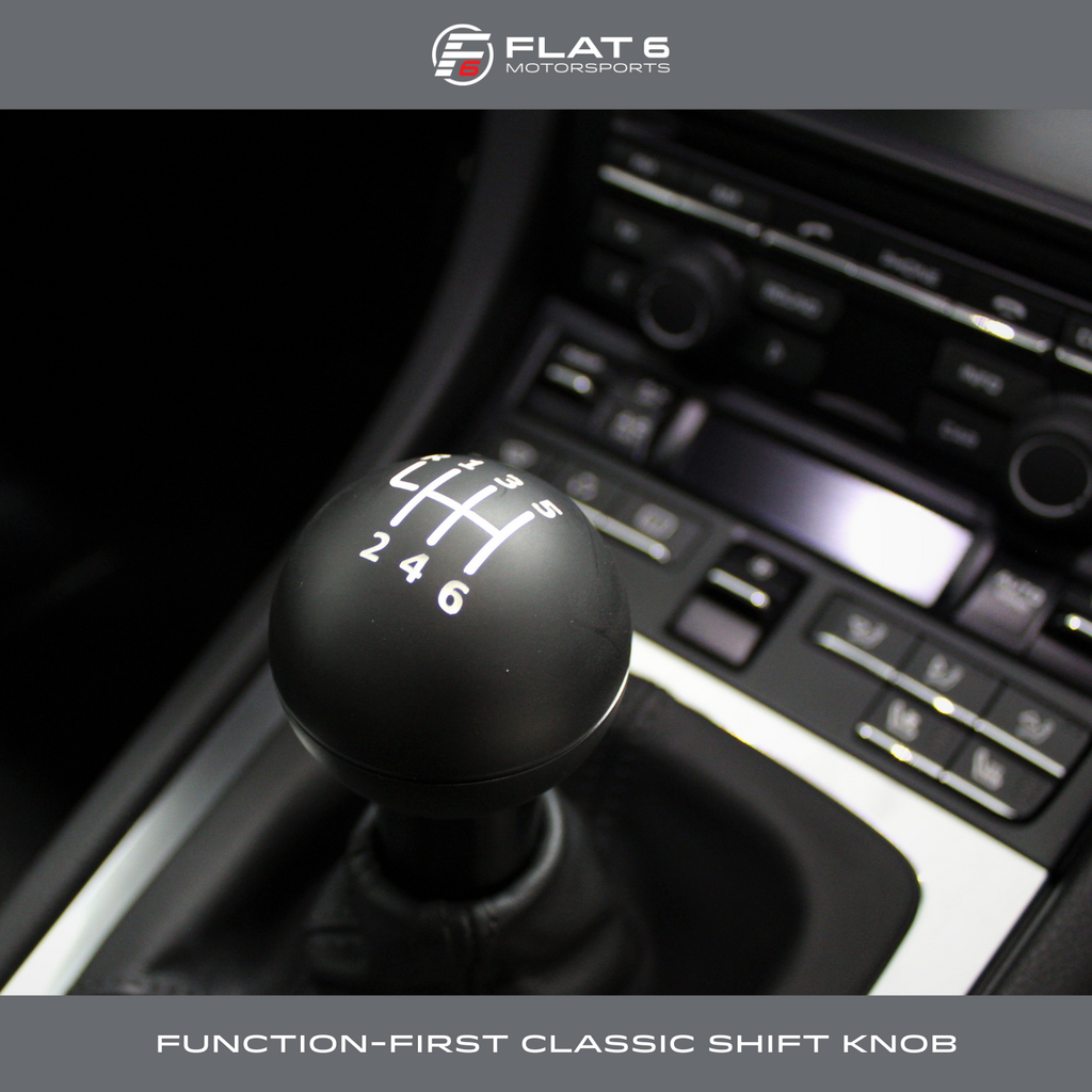 Function-First Classic 6-Speed Shift Knob | Flat 6 Motorsports
