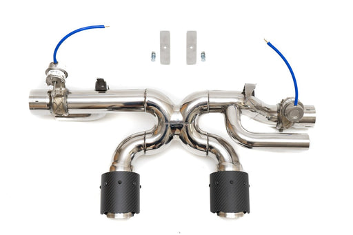 Fabspeed Center Muffler Bypass w/Valves (991.2 Carrera w/PSE)