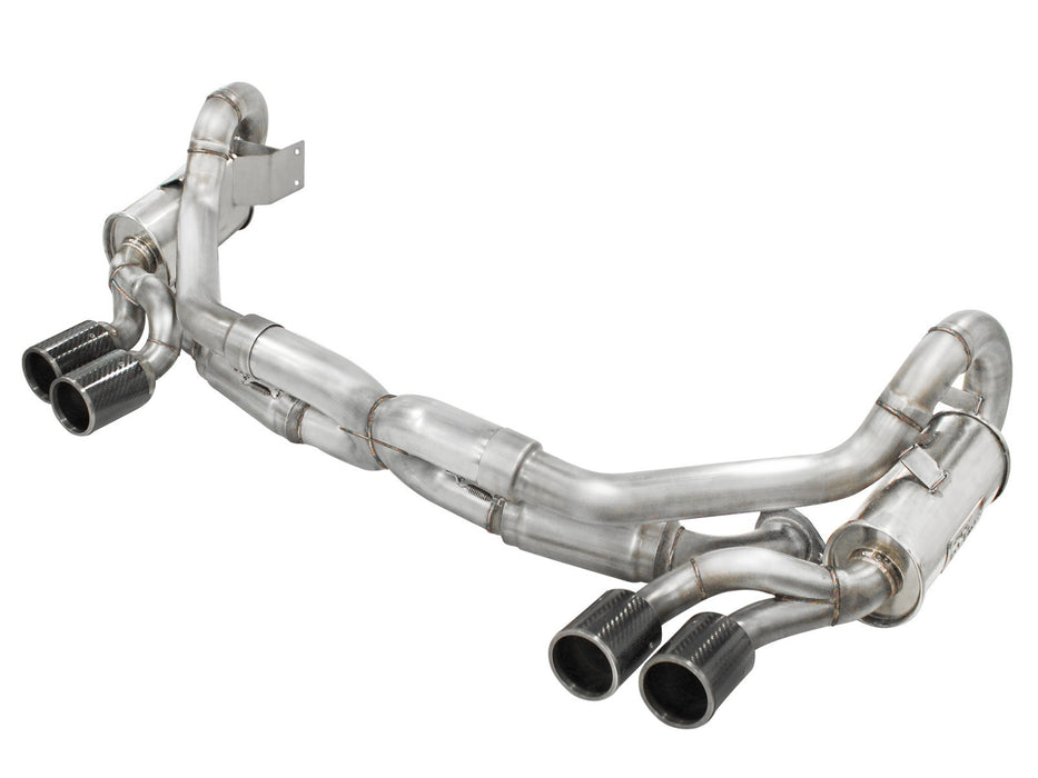 aFe Stainless Steel Cat-Back Exhaust System (Carrera S 991.1) - Flat 6 Motorsports - Porsche Aftermarket Specialists 