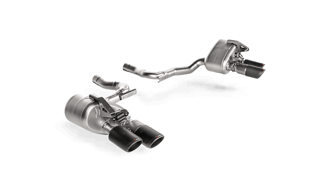 Akrapovic Titanium Axle-Back Exhaust System (Panamera 971)