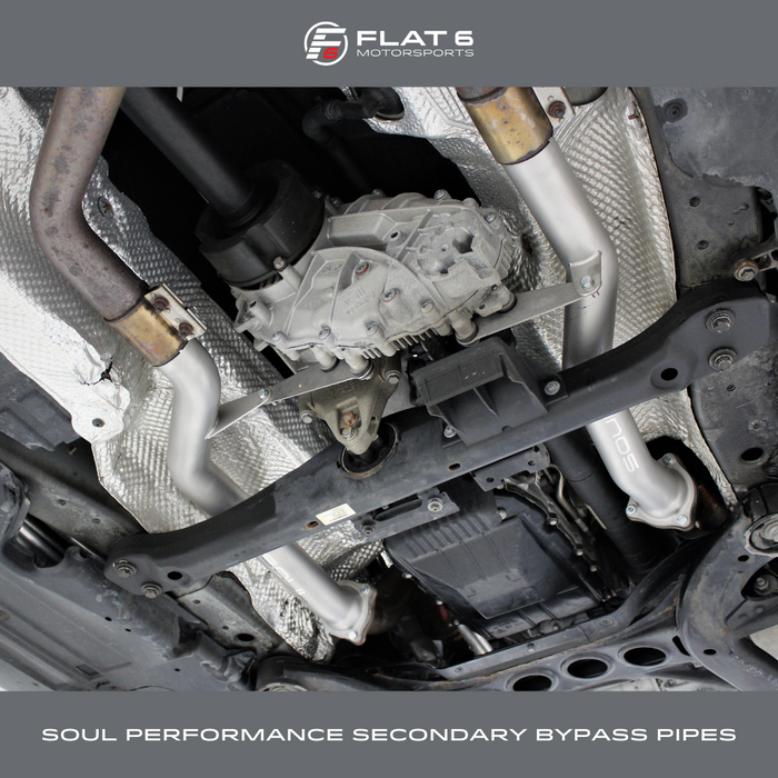 Soul Performance Products - Secondary Bypass Pipes (958 Cayenne)