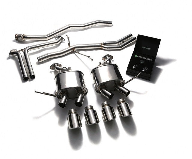 Armytrix Valvetronic Cat-Back Exhaust System (Macan 2.0T) - Flat 6 Motorsports - Porsche Aftermarket Specialists 