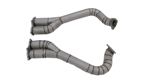 Flat 6 Motorsports Over Axle Pipes - OAP (718 GT4 / Spyder / GTS 4.0) - Flat 6 Motorsports - Porsche Aftermarket Specialists
