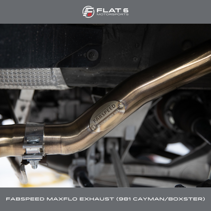 Fabspeed Maxflo Performance Exhaust System (Cayman / Boxster 981)