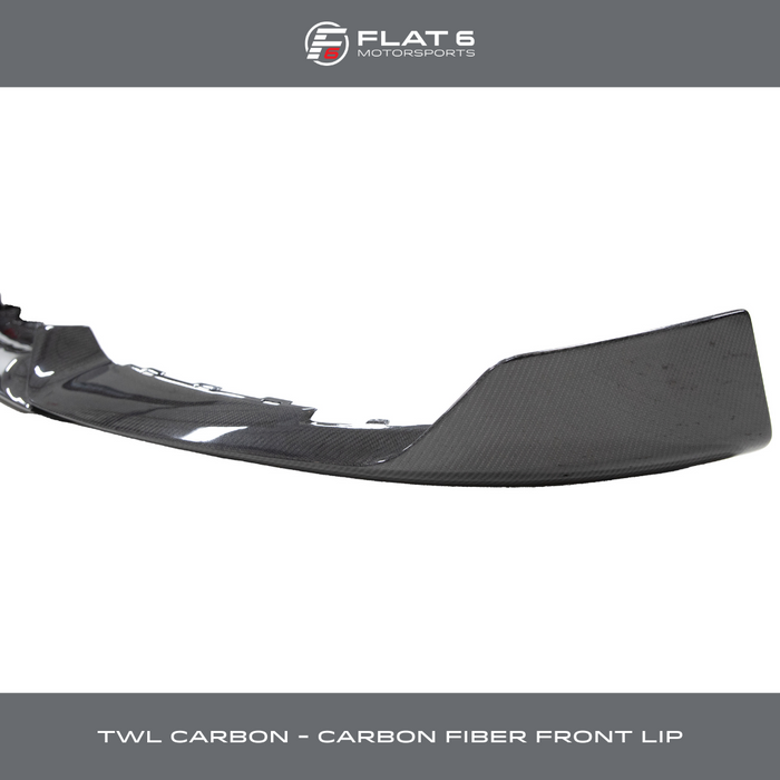 TWL Carbon - Carbon Fiber Front Lip (Taycan)