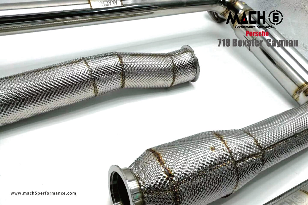 Mach 5 Performance Downpipe (718 Cayman / Boxster)