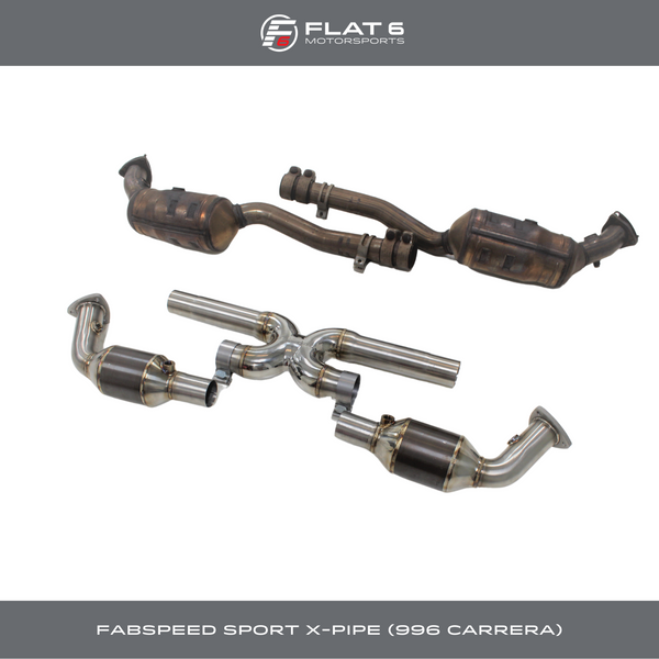 Fabspeed Sport Cat X-Pipe for 996 Carrera/GT3
