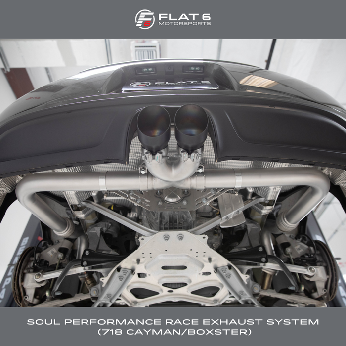 Soul Performance Products - Race Exhaust System (718 Cayman / Boxster)