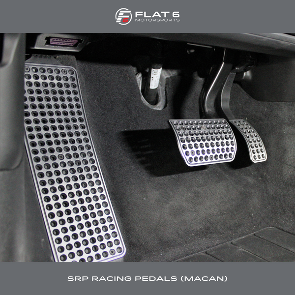 car racing pedals SRP Racing Aluminum Pedals for Macan