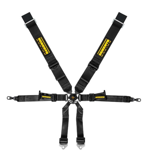 Schroth Racing 6-Point 2x2 Enduro Harness (For Porsche Carbon Seats) - Flat 6 Motorsports - Porsche Aftermarket Specialists