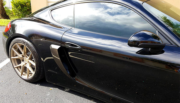 NR Aero - GT4 Air Intake Vent Covers (Cayman / Boxster 981)