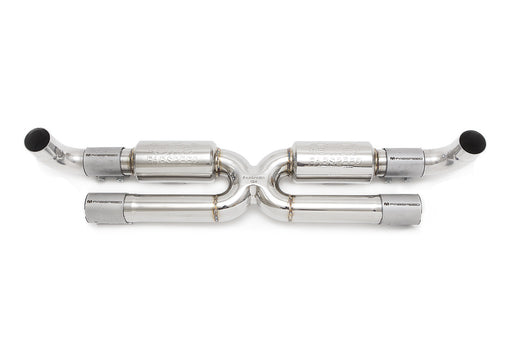 Fabspeed Center Muffler Bypass X-Pipe (991.2 Carrera) - Flat 6 Motorsports - Porsche Aftermarket Specialists
