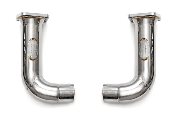 Fabspeed Catbypass Pipes (991 Turbo) - Flat 6 Motorsports - Porsche Aftermarket Specialists 