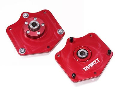 Tarett Engineering Front Monoball Camber Plates (996, 997, 987) - Flat 6 Motorsports - Porsche Aftermarket Specialists