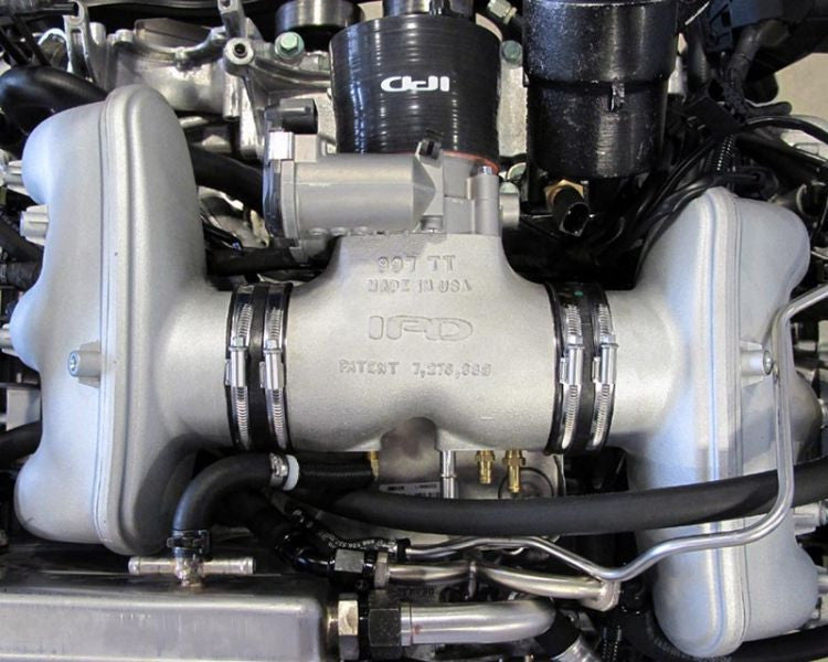 IPD Competition Intake Plenum (997.1 Turbo) - Flat 6 Motorsports - Porsche Aftermarket Specialists 