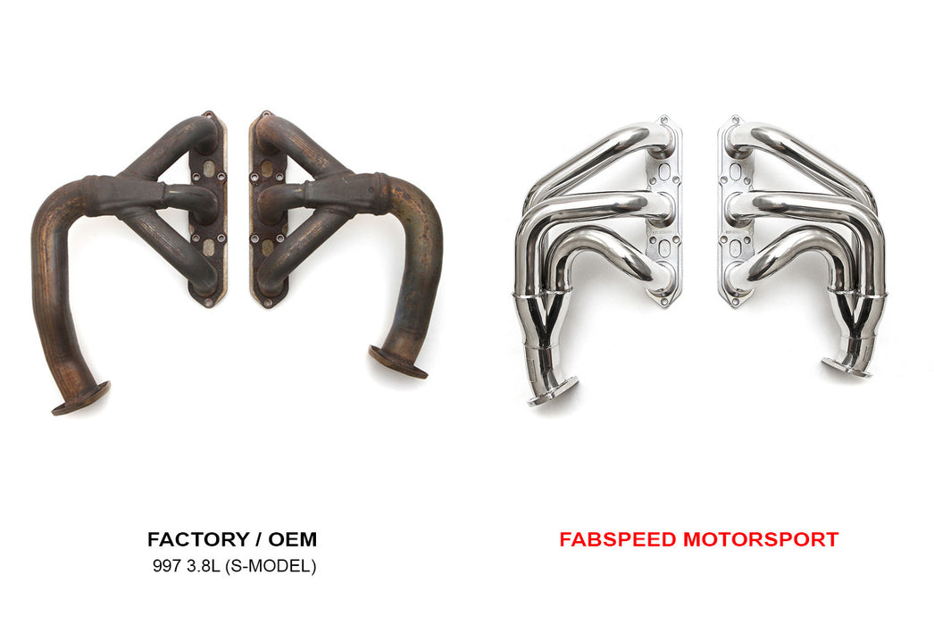Fabspeed Sport Headers (997.1 Carrera) - Flat 6 Motorsports - Porsche Aftermarket Specialists 