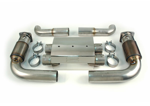 AWE Tuning Performance Exhaust System (997.1 Turbo) - Flat 6 Motorsports - Porsche Aftermarket Specialists 