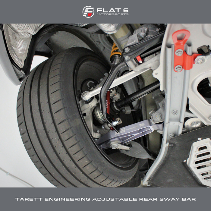 Tarett Engineering Rear Swaybar & Bushing Kit (718 Cayman / Boxster)