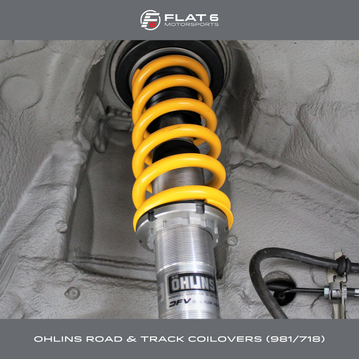 Ohlins Road & Track Coilover System (Cayman / Boxster 981)