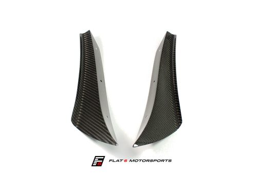 APR Performance Carbon Fiber Front Bumper Canards (981 GT4) - Flat 6 Motorsports - Porsche Aftermarket Specialists 